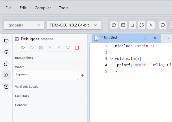 DebugBar (GDB)